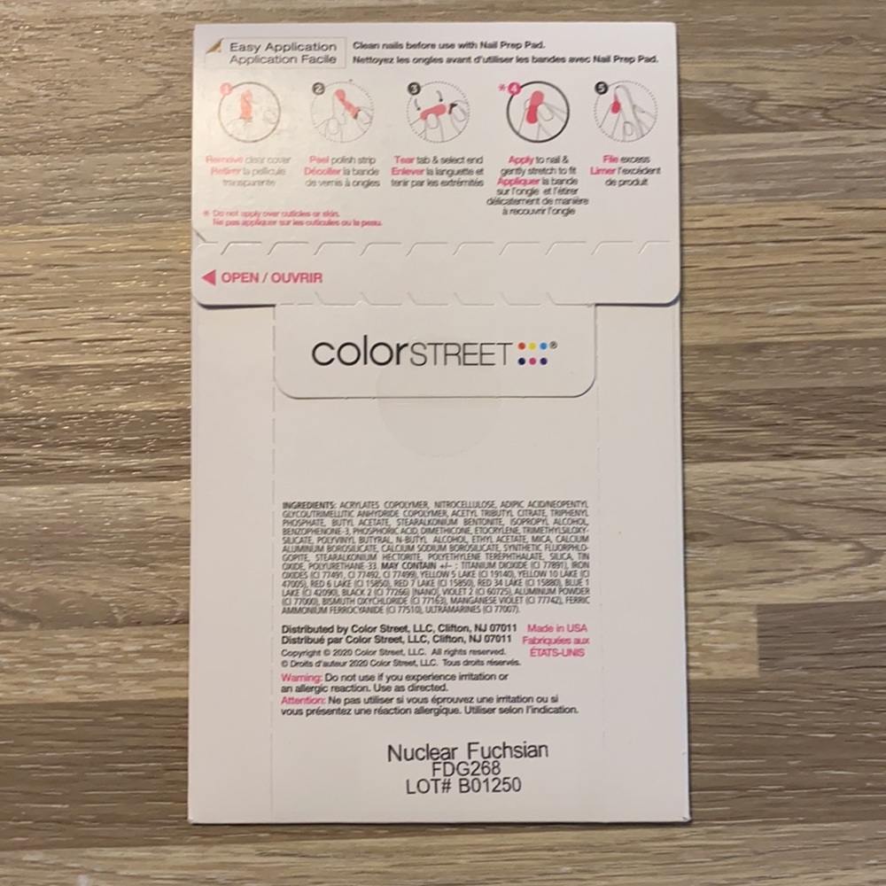 Color Street-Nuclear Fuchsian - Picture 2 of 2